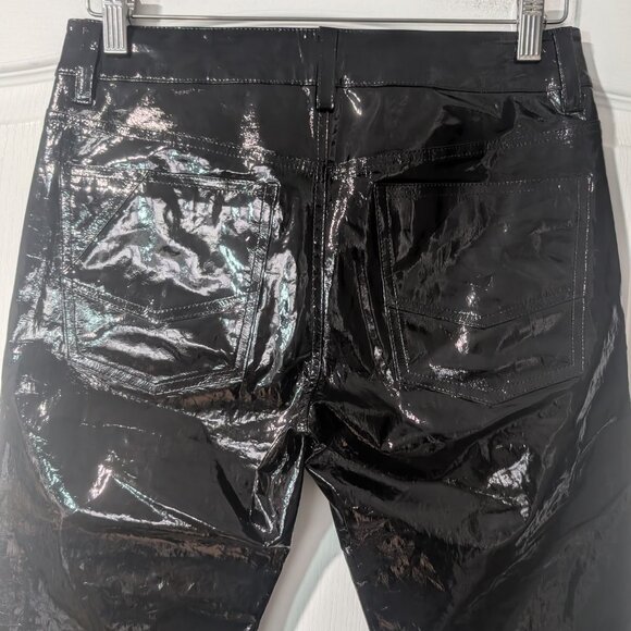Zadig & Voltaire | Peko Vinyl Leather Pants In Black - Picture 15 of 15
